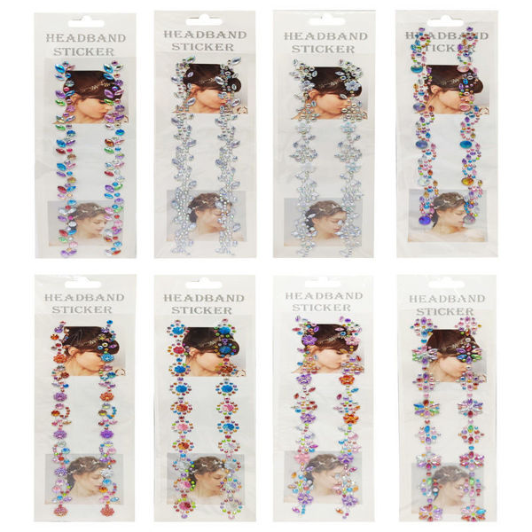 Imagen de Piedras Autoadhesivas para Cabello