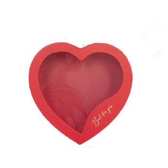 Imagen de Caja Regalo Corazón con Visor Grande