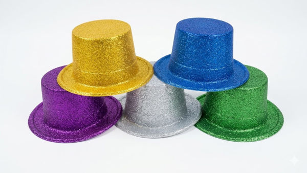 Imagen de Gorro Galera Brillantina Color