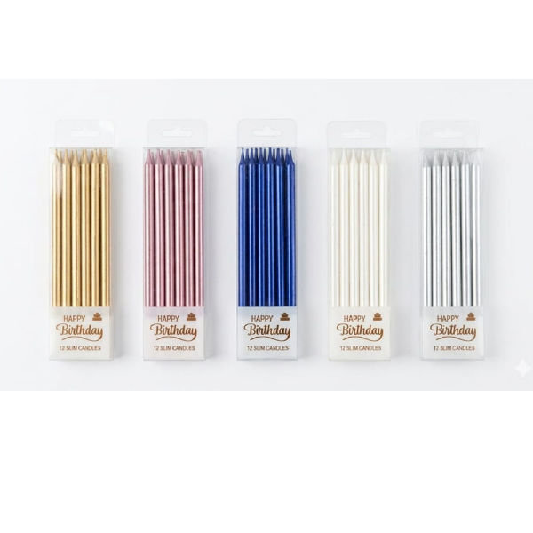 Imagen de Vela Finita Metalizada x 12