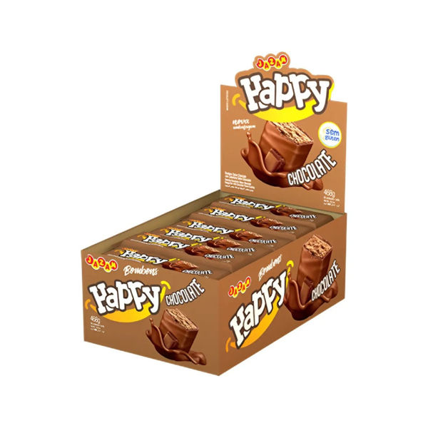 Imagen de Golosina Barrita Bombón Happy End x 36