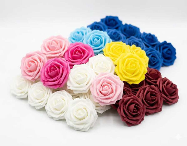 Imagen de Flor goma eva x 25