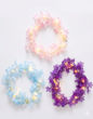 Imagen de Corona Flores Color con Luces
