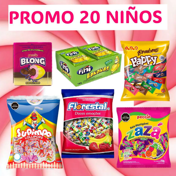 Imagen de Combo Golosinas 20 Niños 1