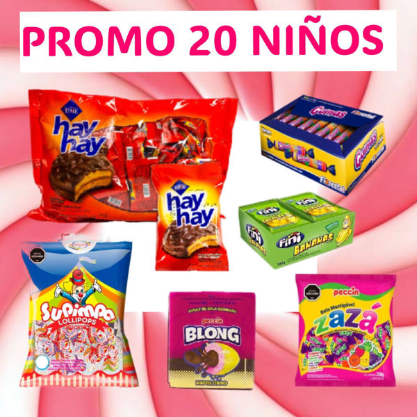Imagen de Combo Golosinas 20 Niños 2