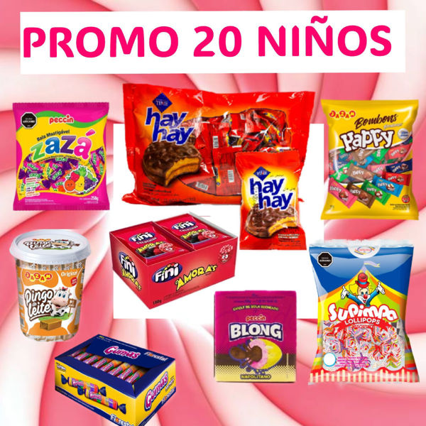 Imagen de Combo Golosinas 20 Niños 3