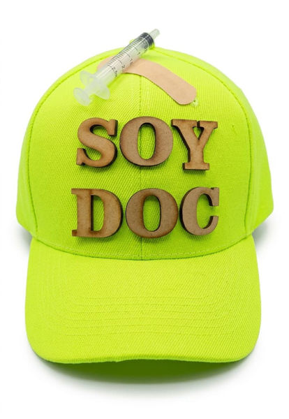 Imagen de Gorro Visera Tela Soy Doc