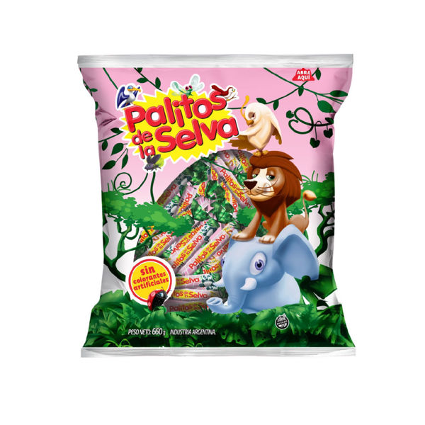 Imagen de Golosina Masticable Palitos de la Selva x 146 660 gr