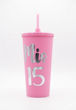 Imagen de Vaso Plástico Impreso Personalizado 600 ml