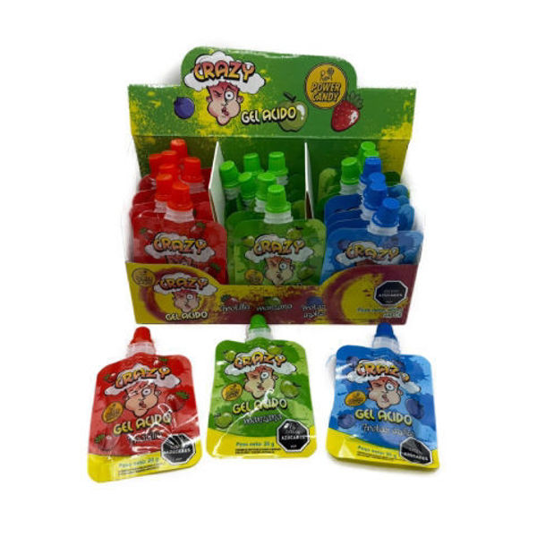 Imagen de Golosina Gel Ácido Power Candy x 24