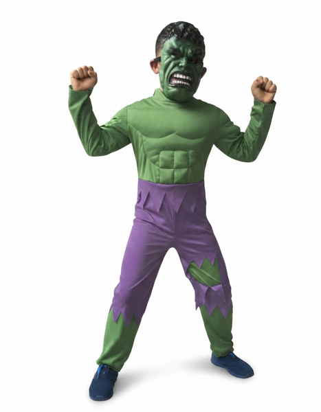 Imagen de Disfraz Hulk Infantil