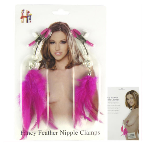 Imagen de Sexy Pinza para Pezones con Plumas x 2