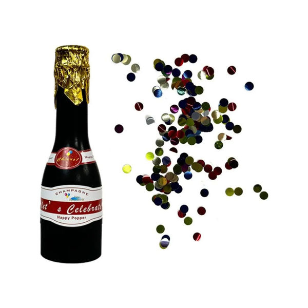 Imagen de Lanza Papel Botella Champagne 30 cm.
