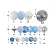 Imagen de Set  97 Globos Azul y Celeste con Estrellas