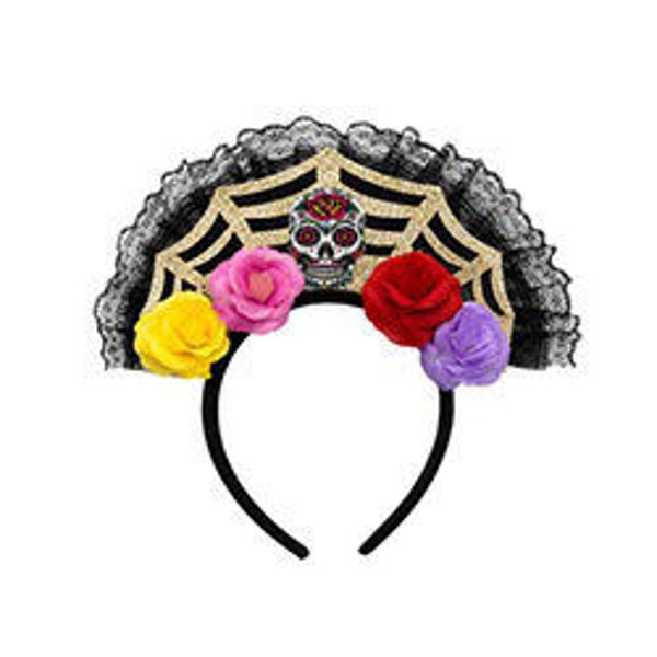 Imagen de Halloween Tiara Catrina con Calavera