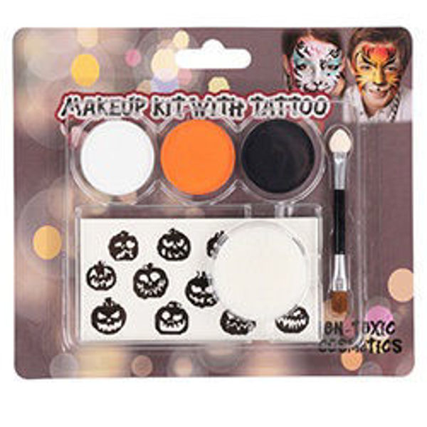 Imagen de Halloween Maquillaje con Stencil