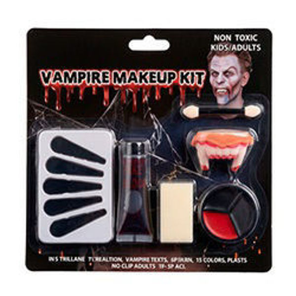 Imagen de Halloween Set Maquillaje Vampiro con Dientes y Garras