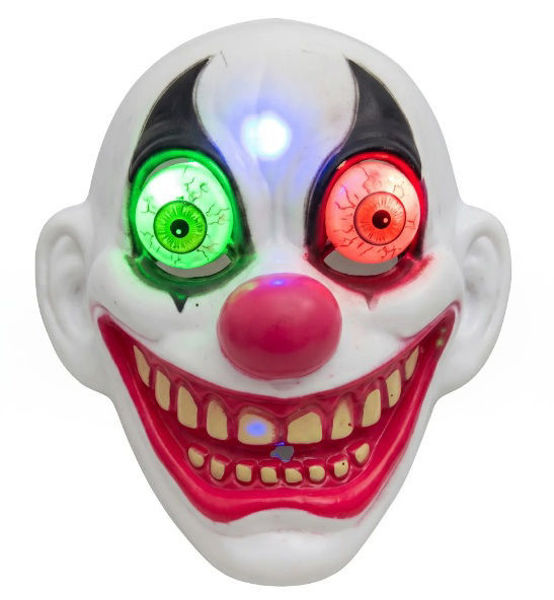 Imagen de Halloween Careta Payaso Ojos Saltones Luminosa